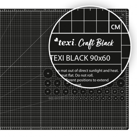 TEXI CRAFT BLACK 90X60