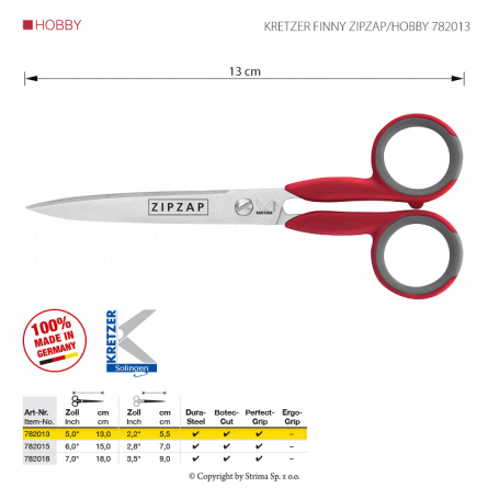 KRETZER FINNY ZIPZAP/HOBBY 782013