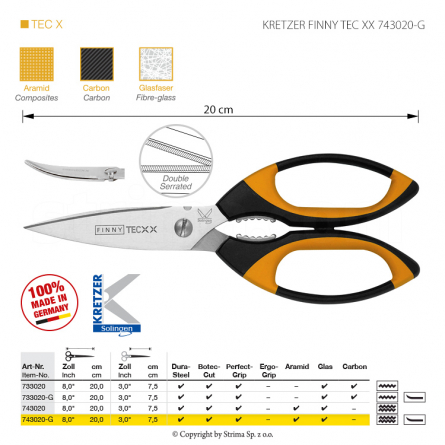 KRETZER FINNY TEC XX 743020-G