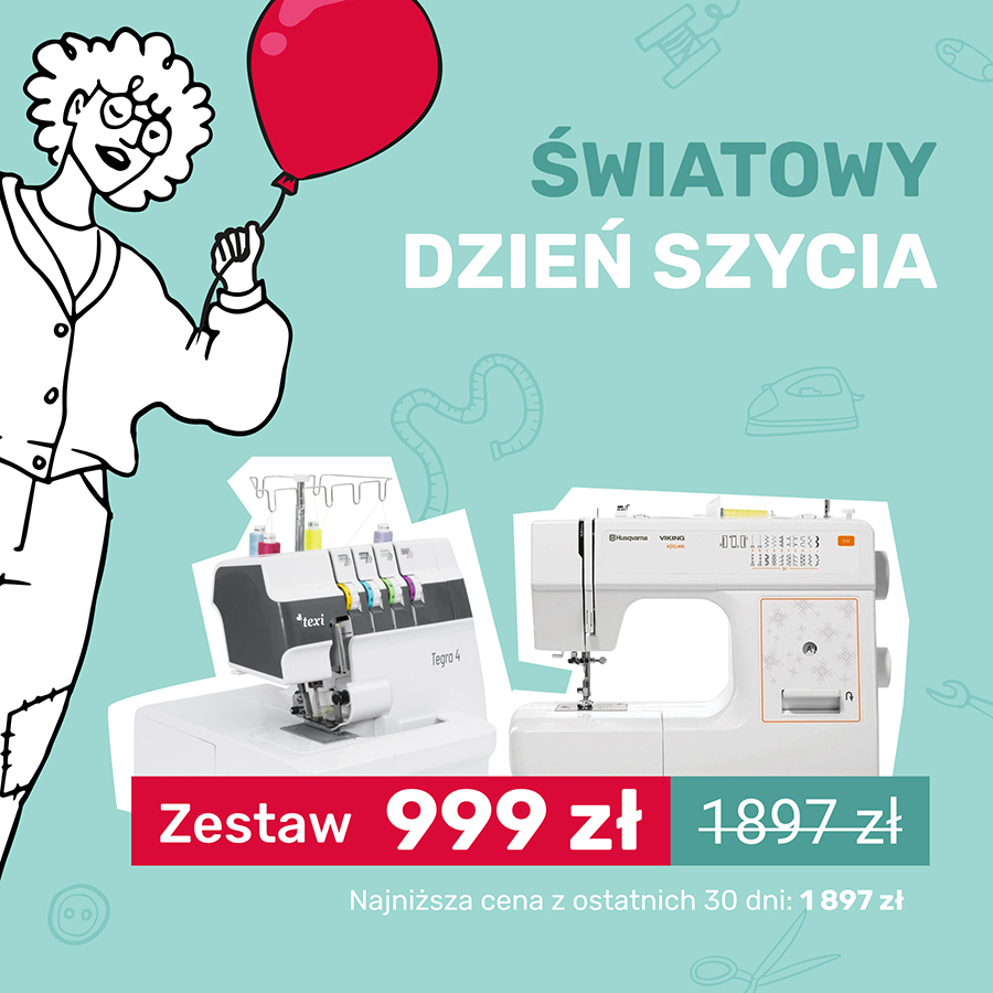 Światowy Dzień Szycia i Dzień Maszyny do Szycia